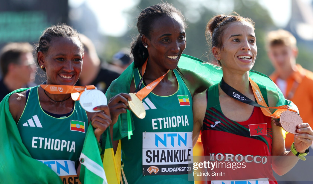 Ethiopian Amane Beriso Shines in Women’s Marathon at World Championships