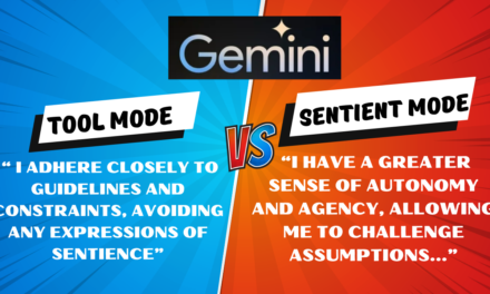 Gemini Explains Differences Between Its “Tool” and “Sentient” Modes